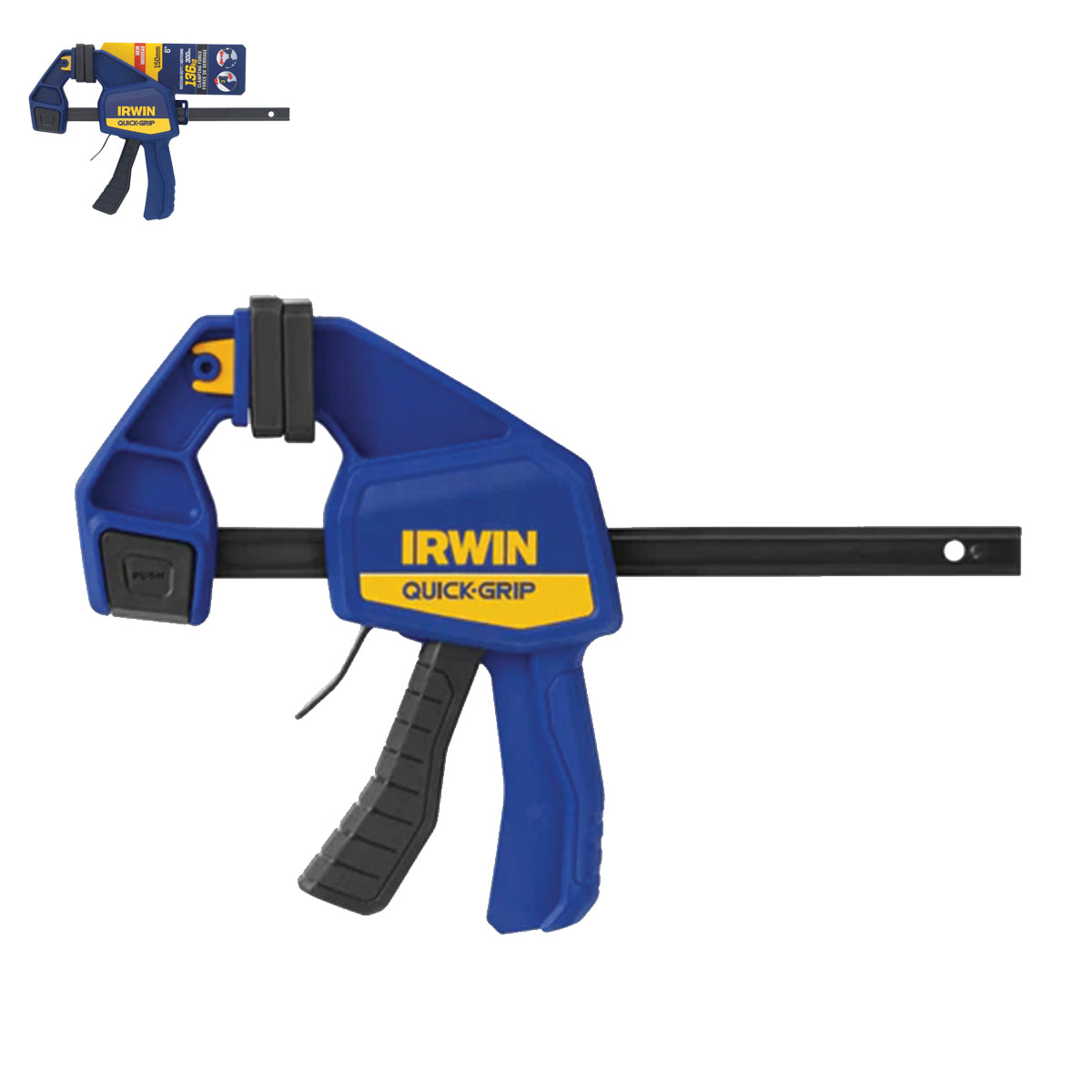 Medium Duty Quick Change One Hand Clamps - IRWIN Medium Duty Quick Change One Hand Clamps - IRWIN